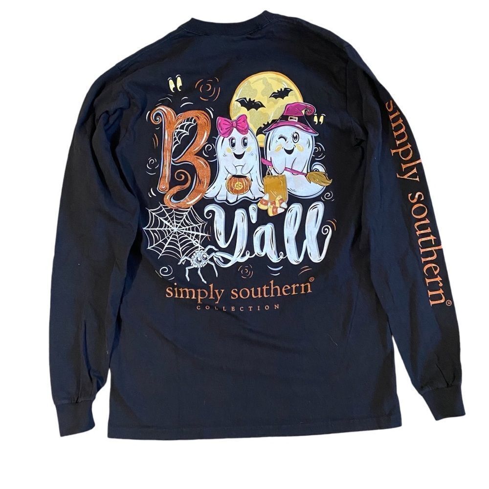Simply Southern Boo Y’all Halloween Tshirt